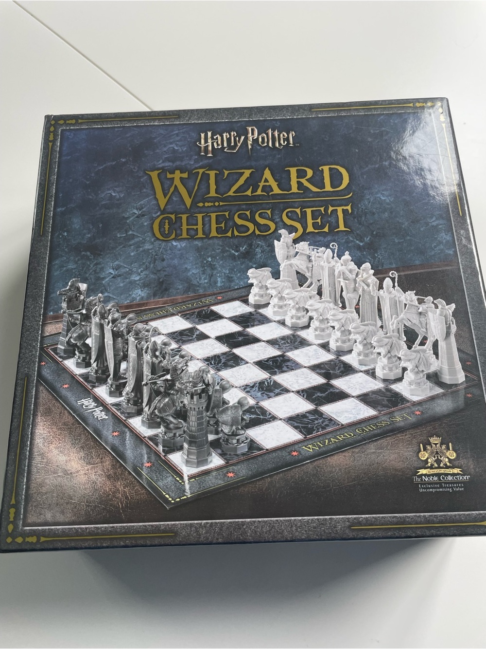 Warner Bros. Harry Potter Wizard Chess Set - Black and White